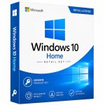 Windows 10 Home 32/64 Bit Retail License Key
