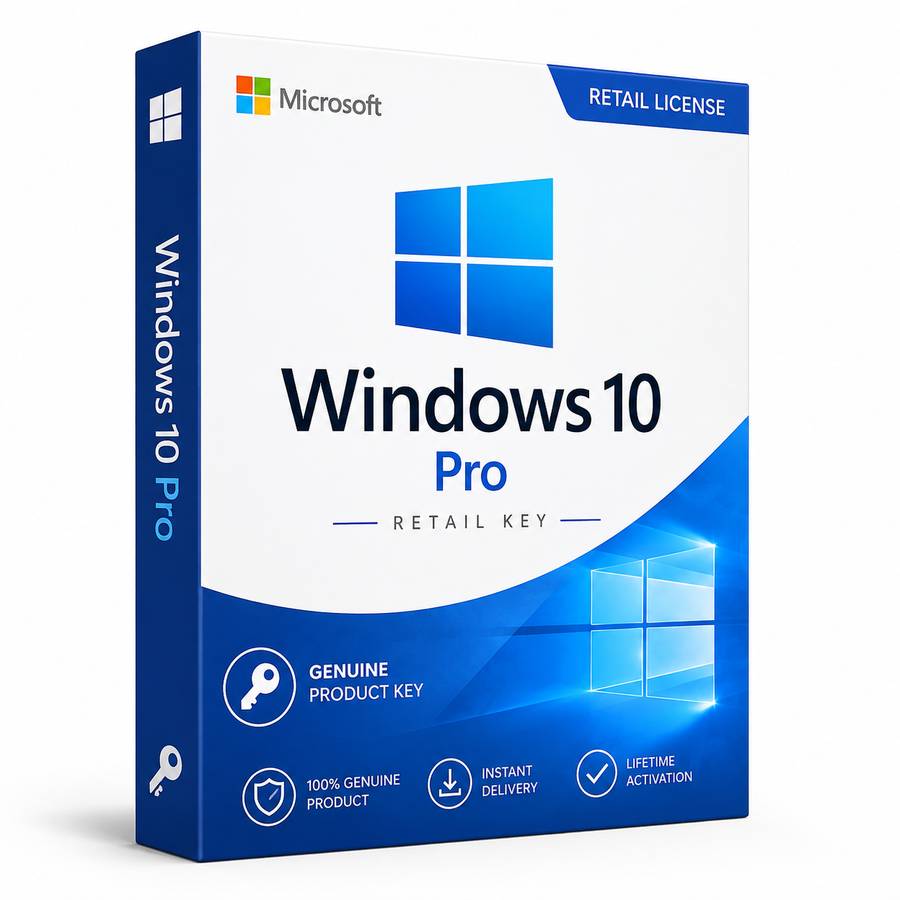 Windows 10 Pro Retail License Key