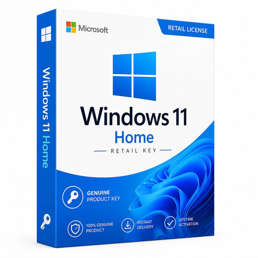 Windows 11 Home 32/64 Bit Retail License Key